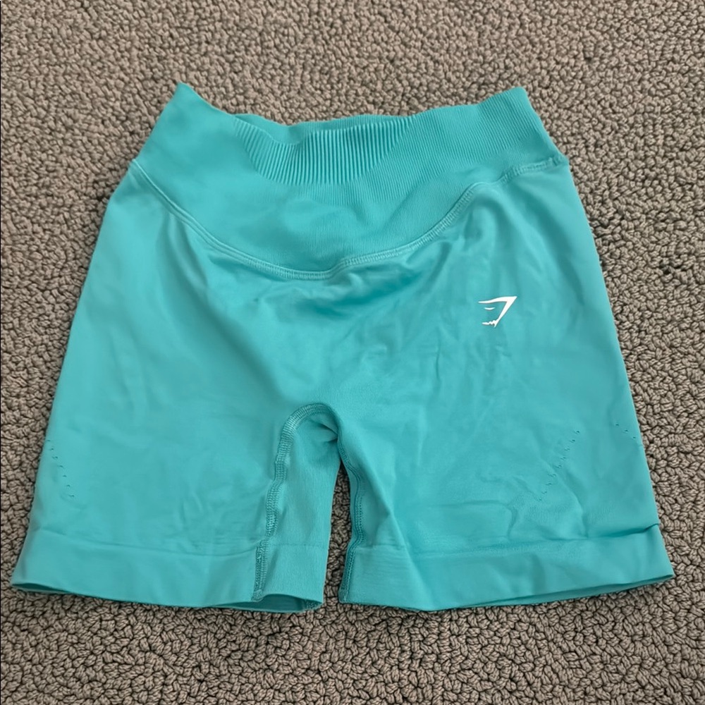 Gymshark shorts in Paradise Blue-XS